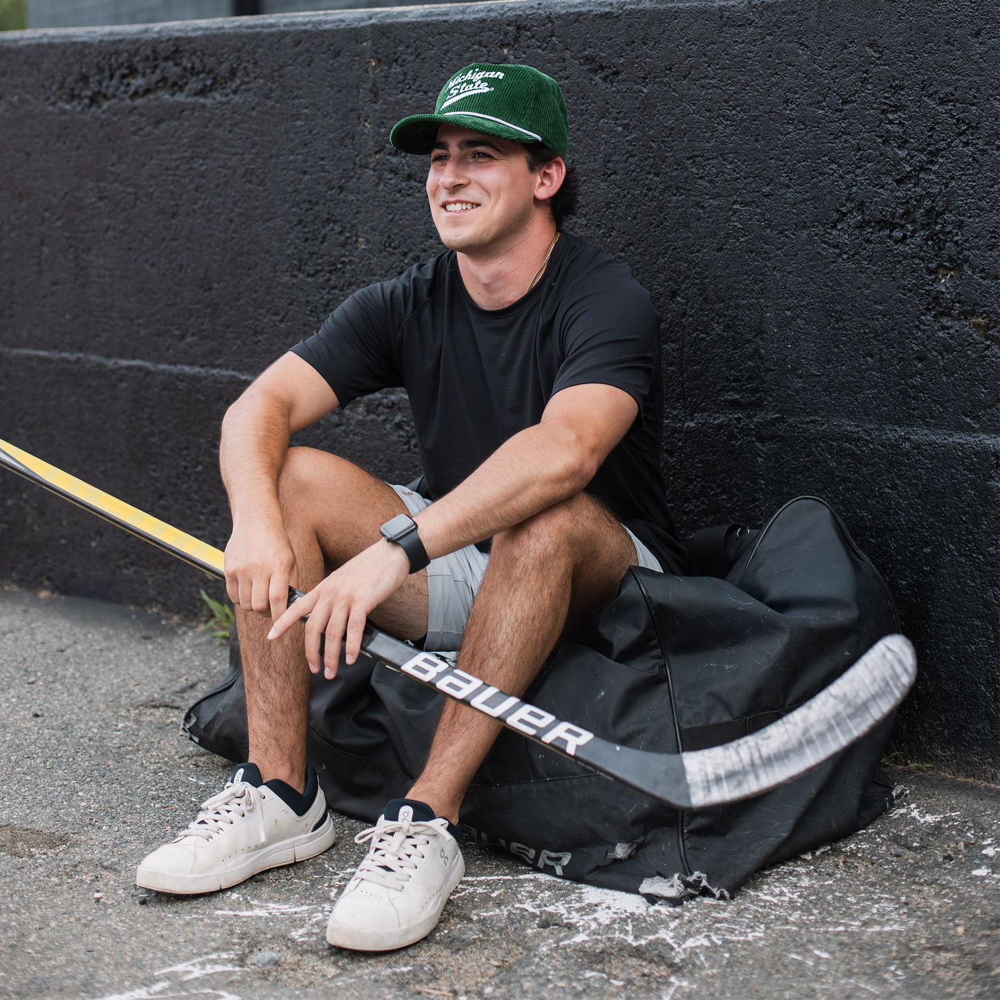 Michigan State Snapback: Corduroy