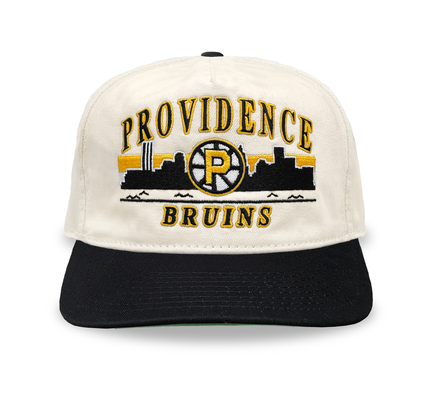 Providence Bruins Snapback: Cream