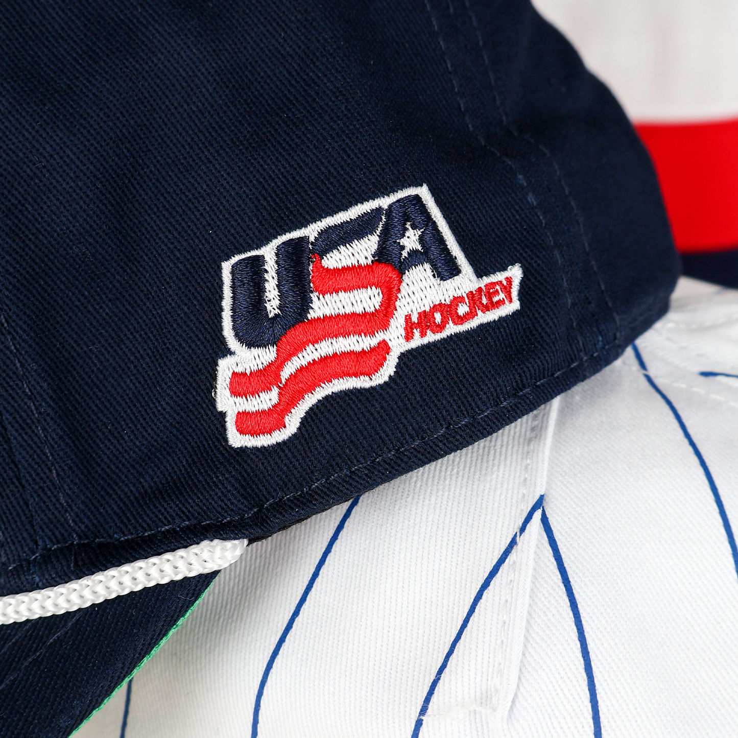 USA Hockey Vintage Logo Snapback: Navy