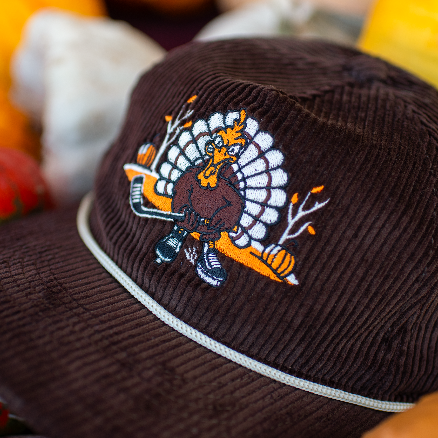 Plymouth Hockey Club Snapback: Corduroy