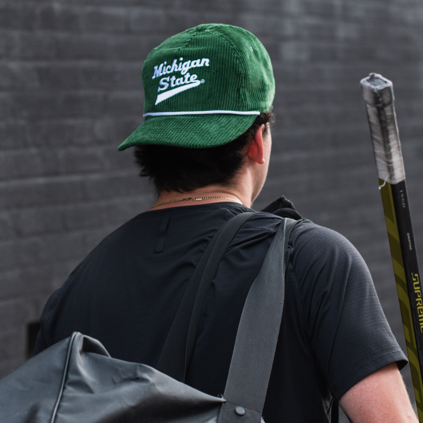 Michigan State Snapback: Corduroy