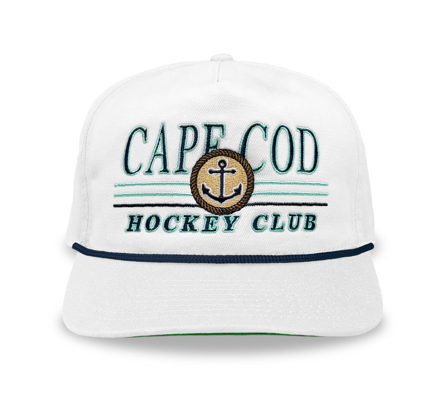 Cape Cod Hockey Club Snapback: White