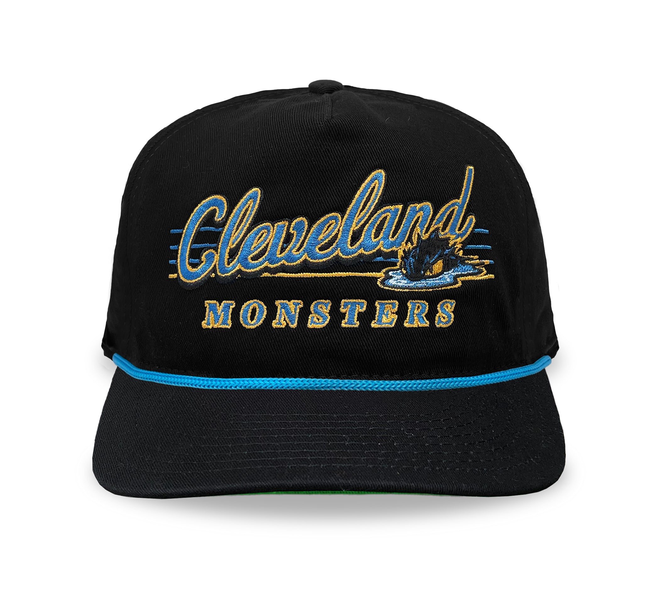 lake erie monsters hat Cleveland Monsters Snapback: Black
