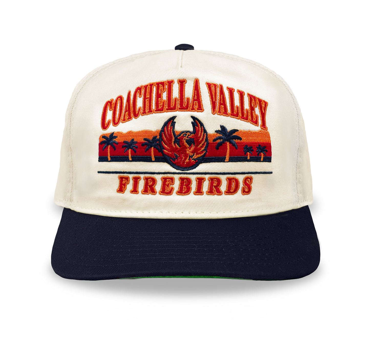Coachella Valley Firebirds Snapback: Cream