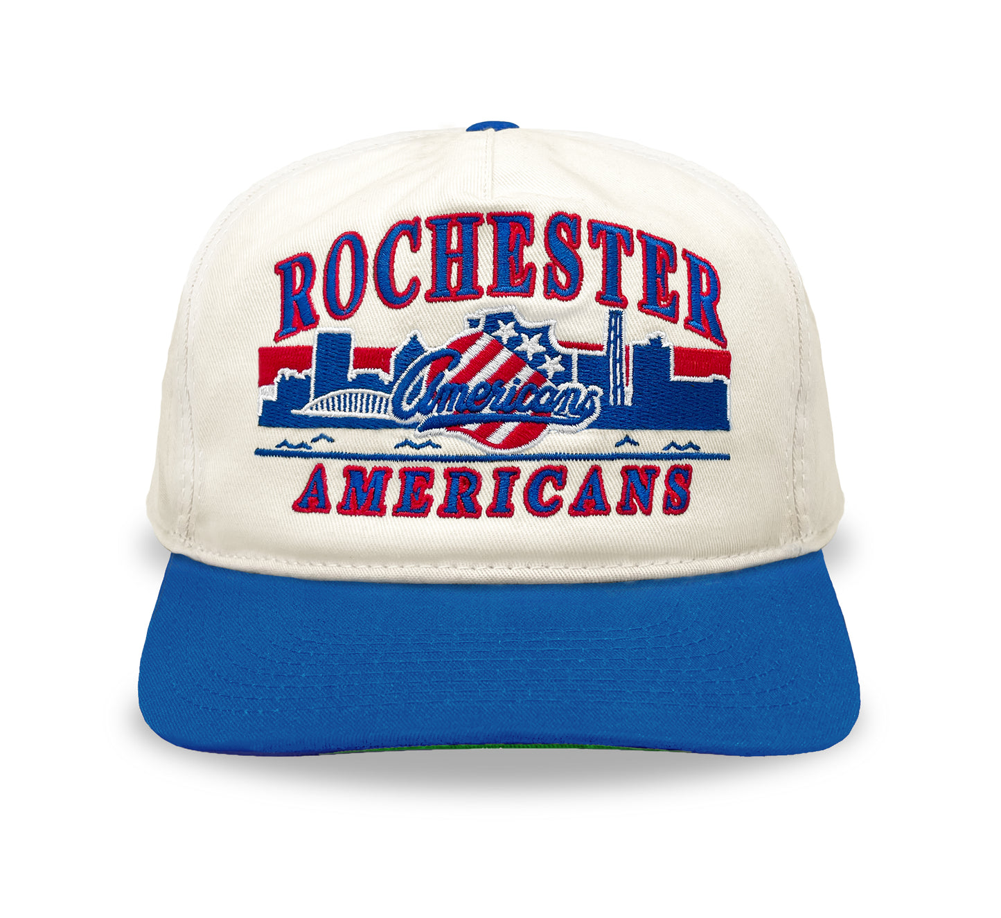 Rochester Americans Snapback: Cream