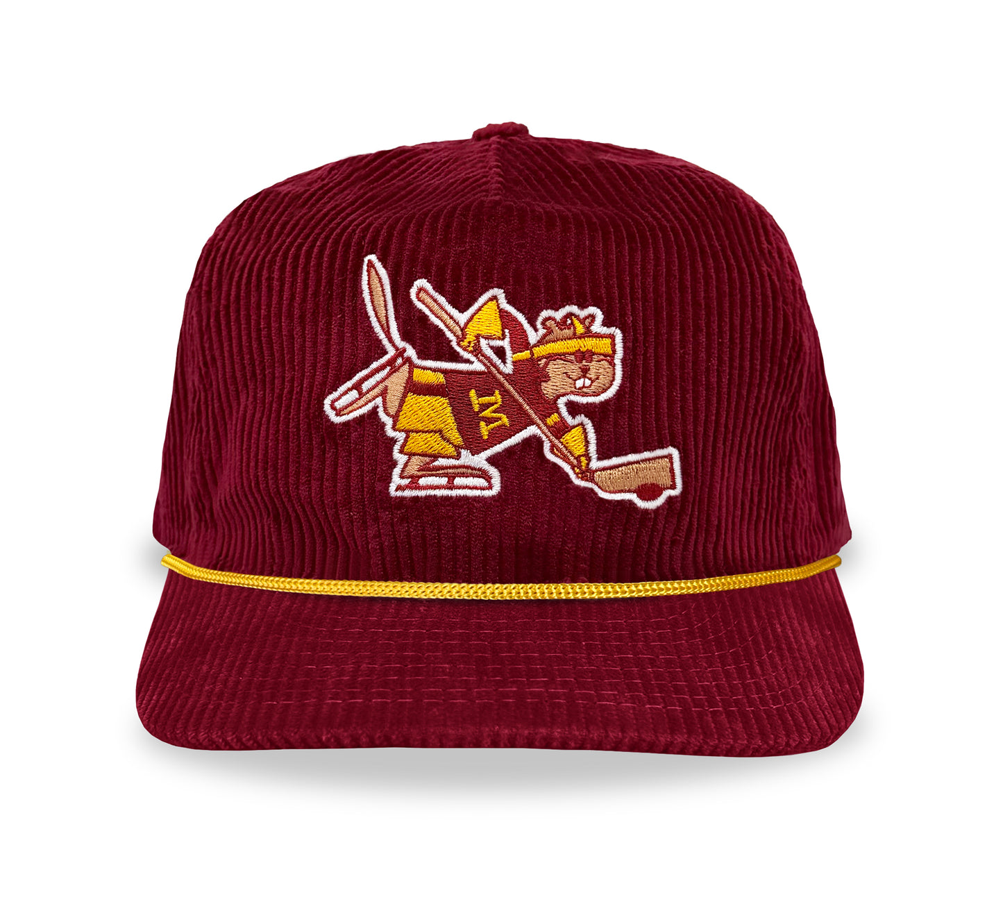 Minnesota Golden Gophers Snapback: Corduroy