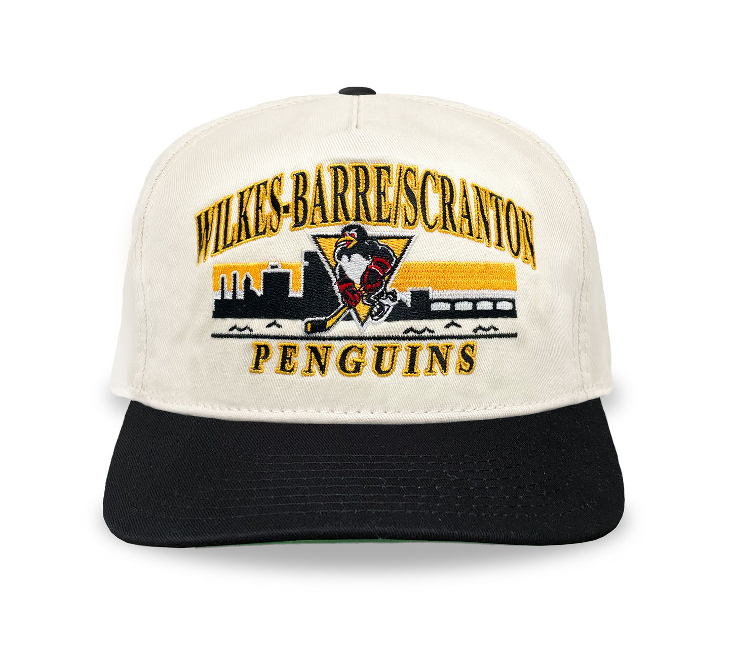 Wilkes-Barre/Scranton Penguins Snapback: Cream