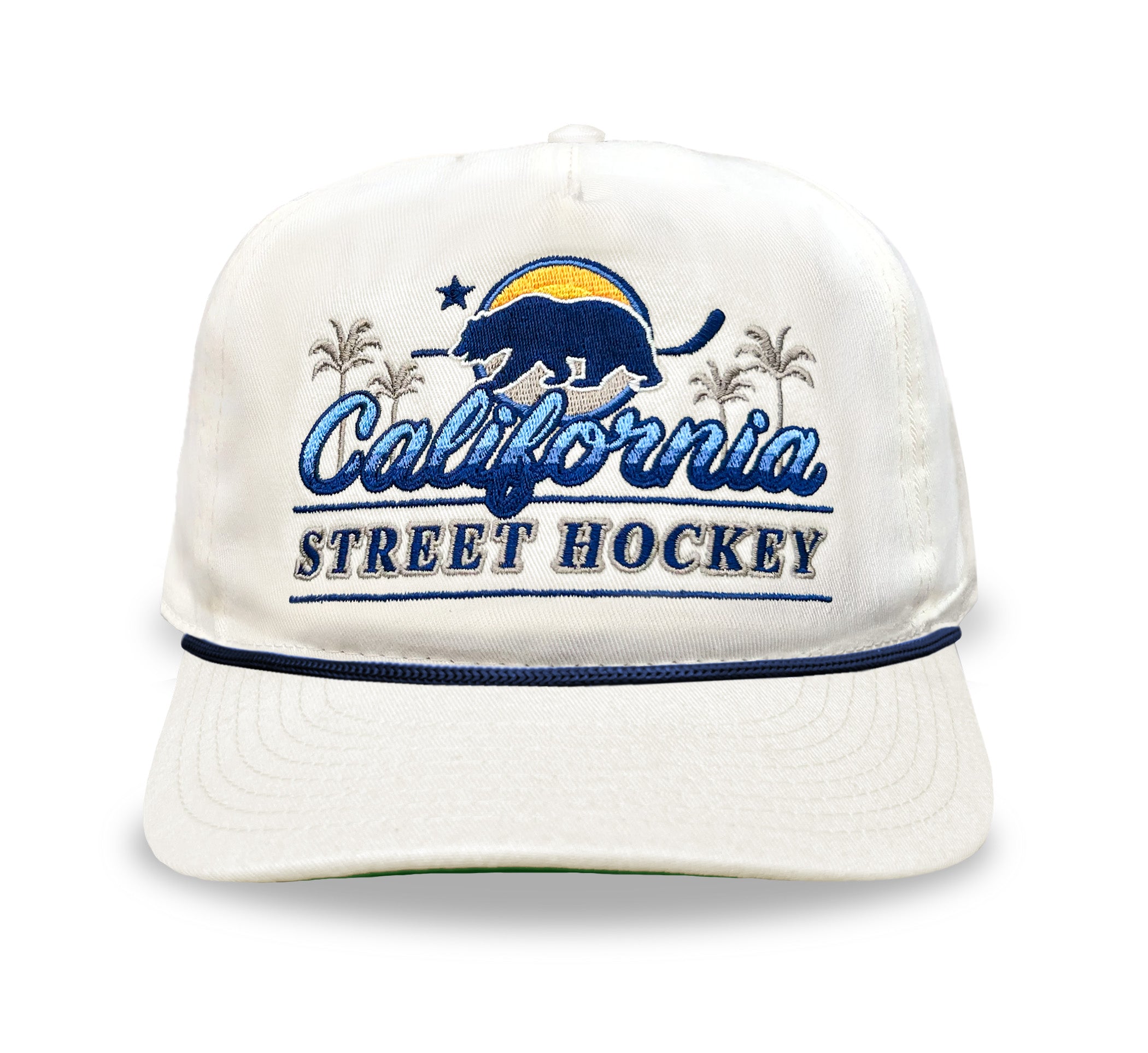California Street Hockey Snapback: Cream – Celly Hockey Co.