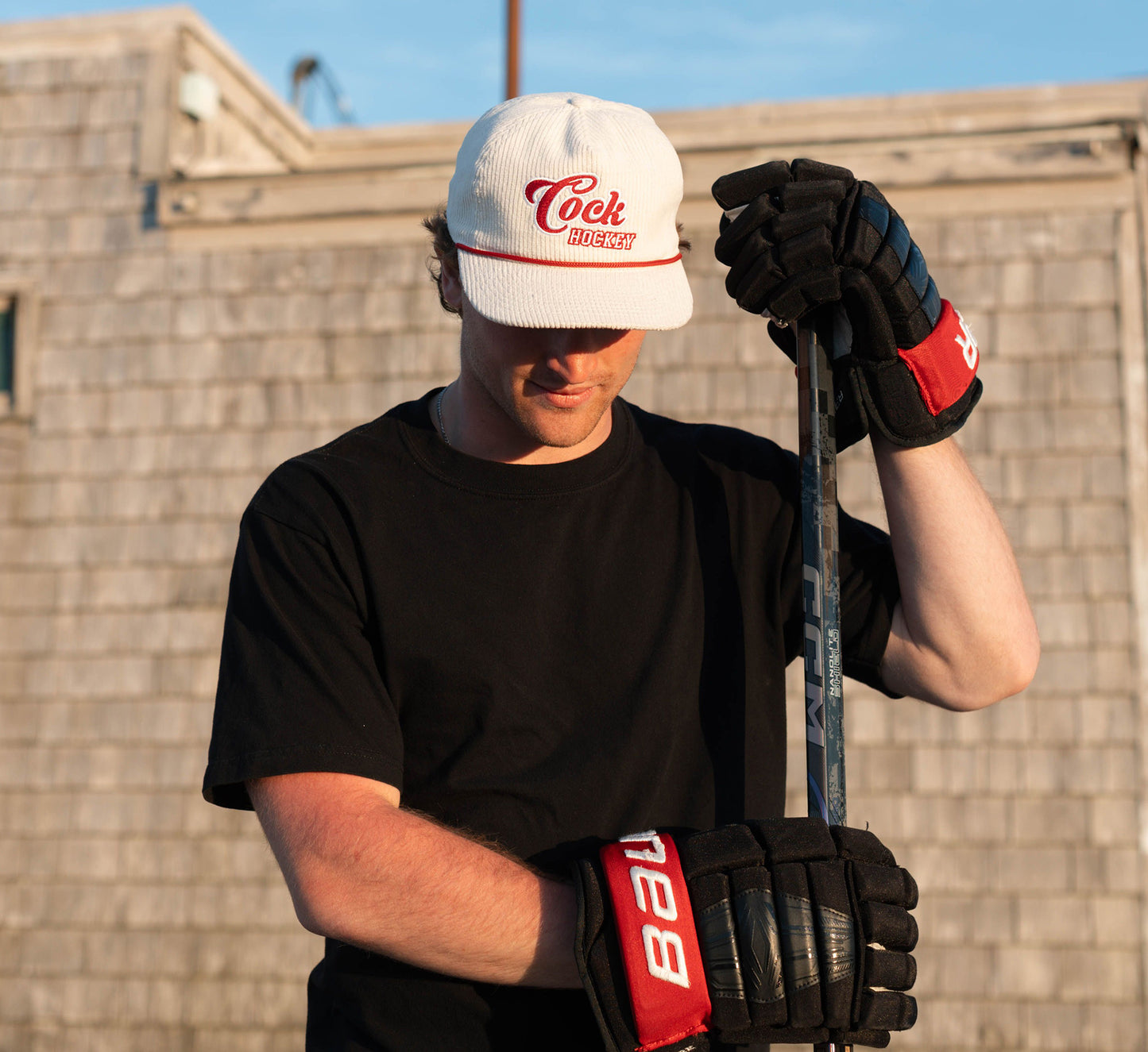 South Carolina Cock Hockey Snapback: Corduroy
