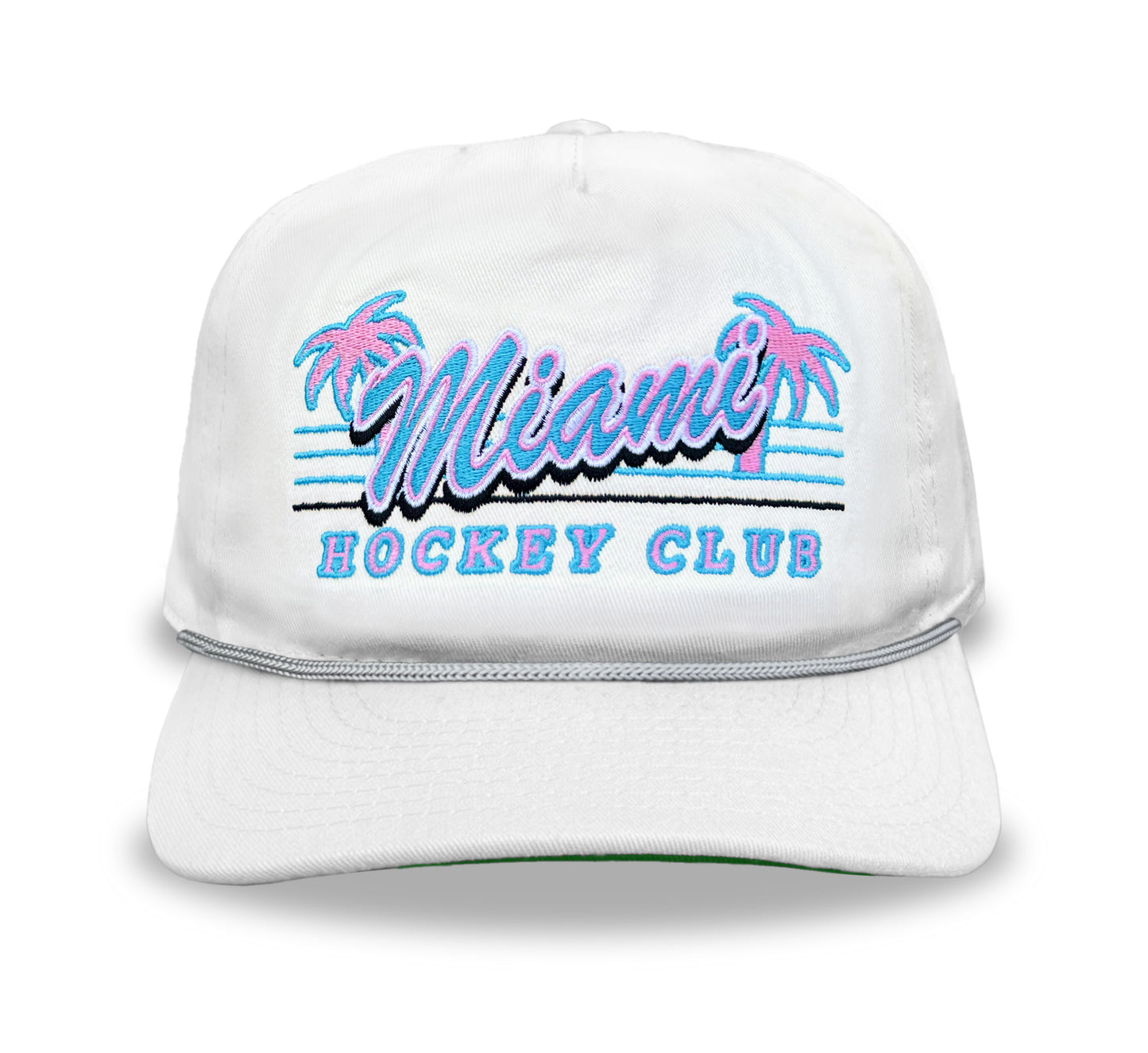 Miami Hockey Club Snapback: White