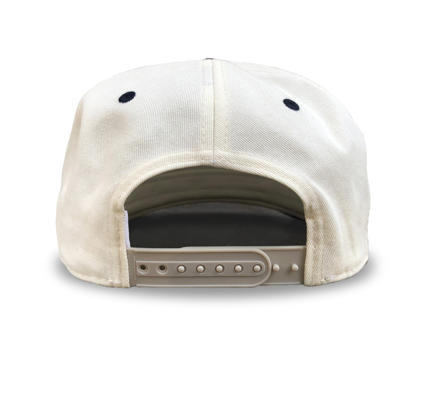 Maine Pond Hockey Snapback: Cream