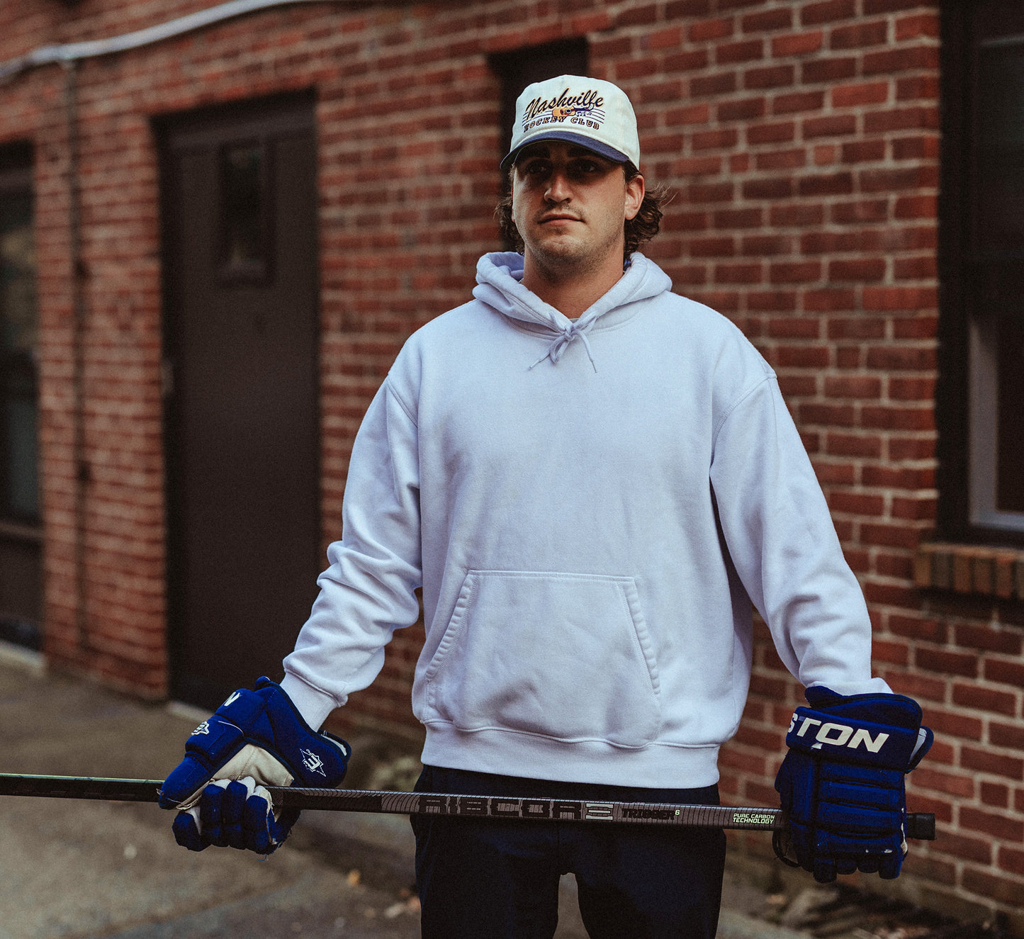 Nashville Hockey Club Snapback: Cream