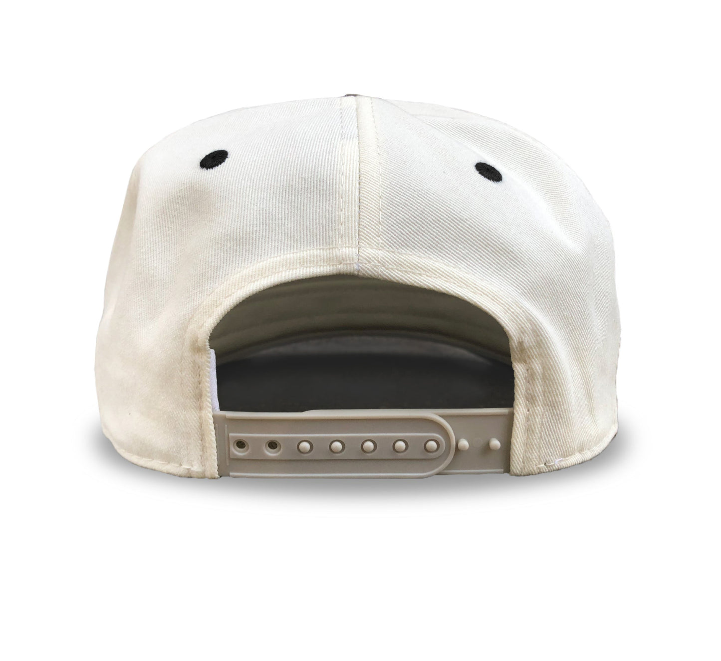 Alaska Pond Hockey Snapback: Cream