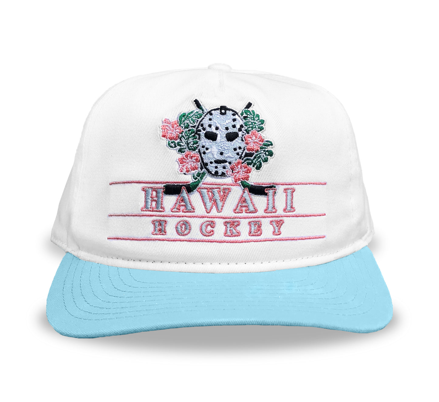 Hawaii Snapback: White