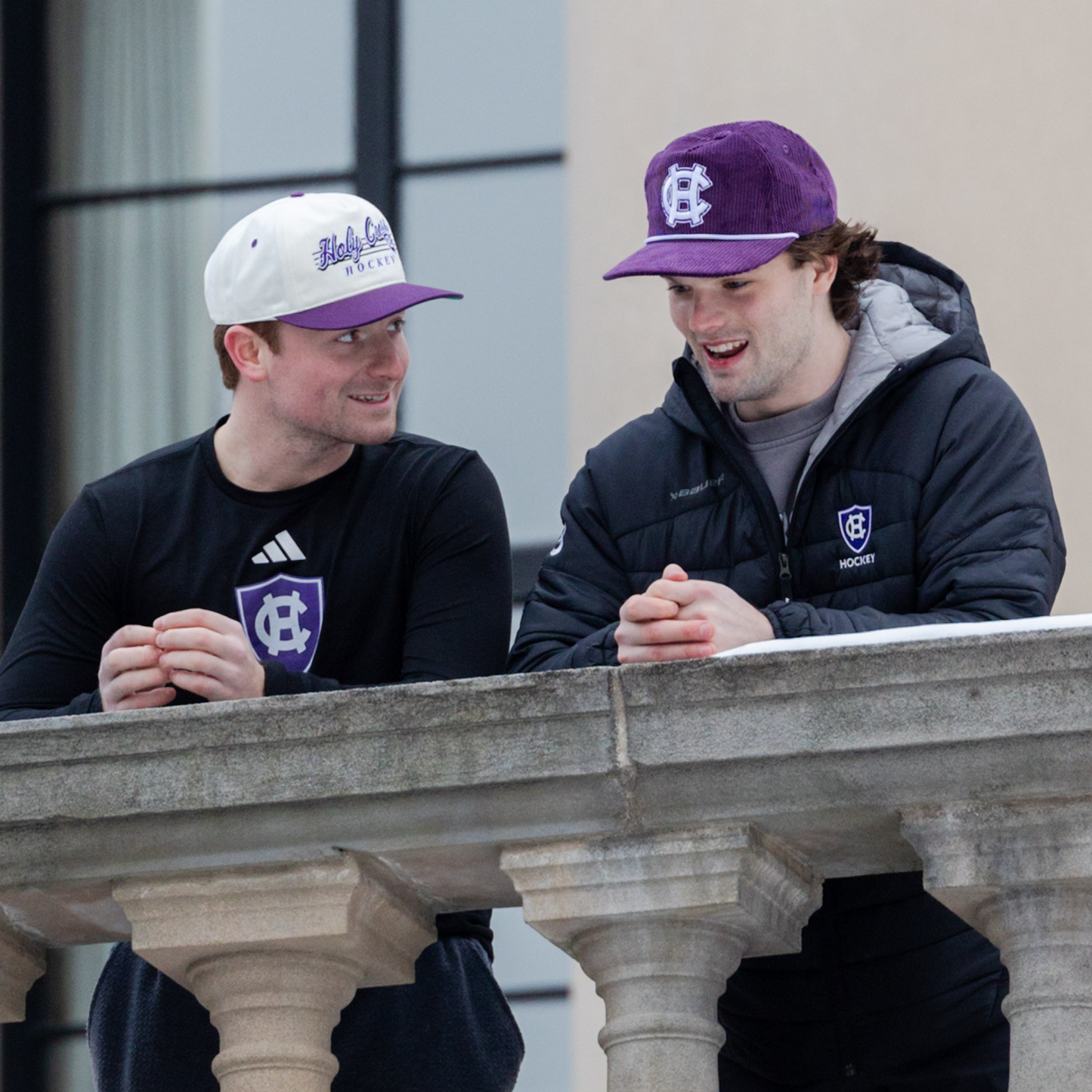 Holy Cross Snapback: Corduroy