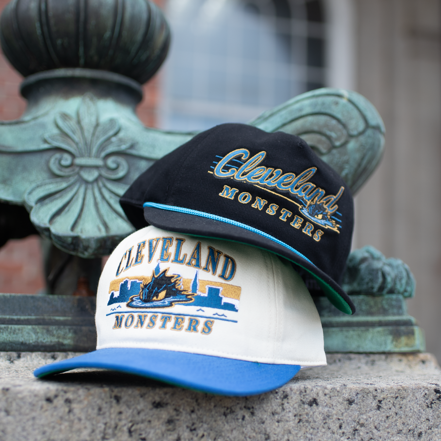 Cleveland Monsters Snapback: Cream