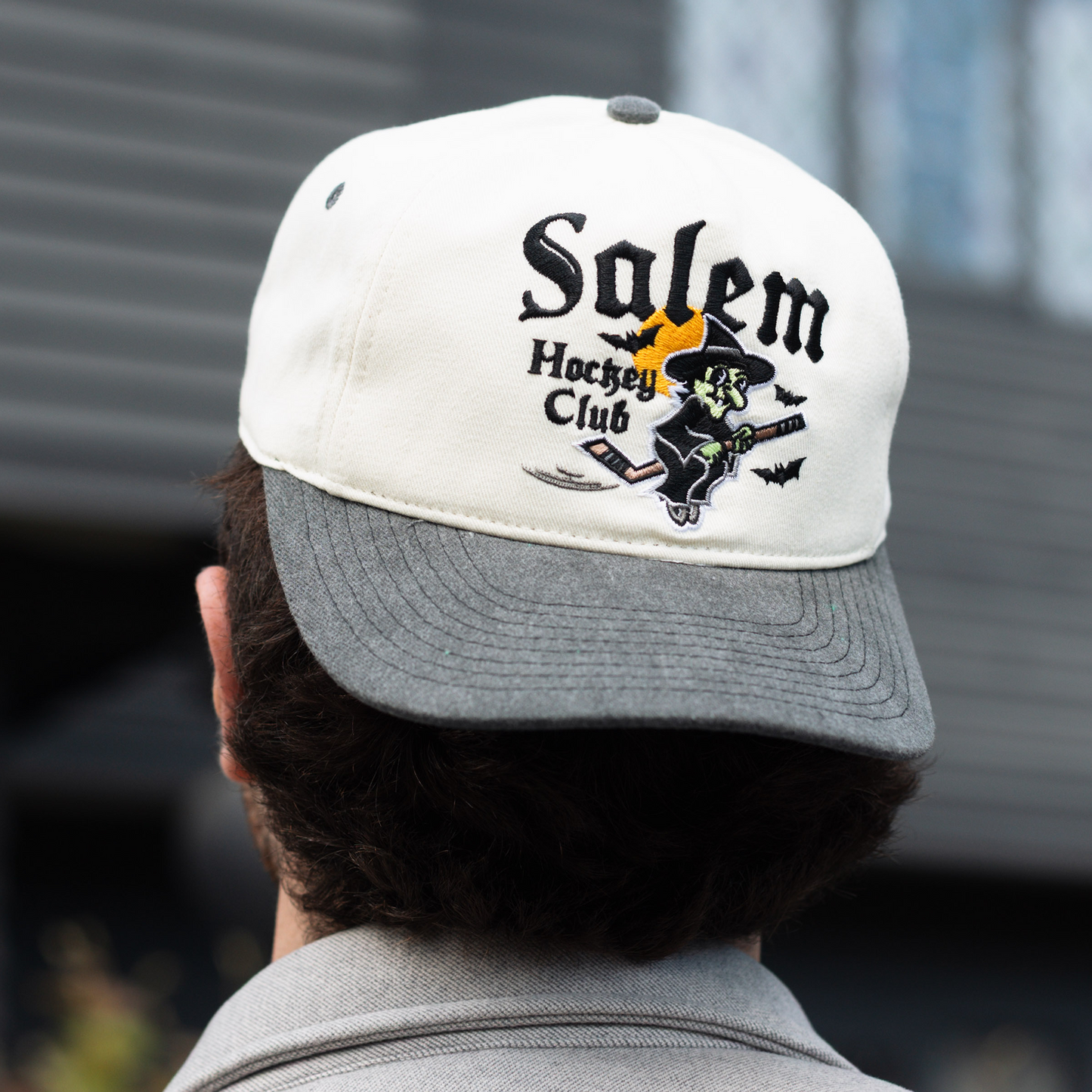 Salem Hockey Club Snapback: Cream