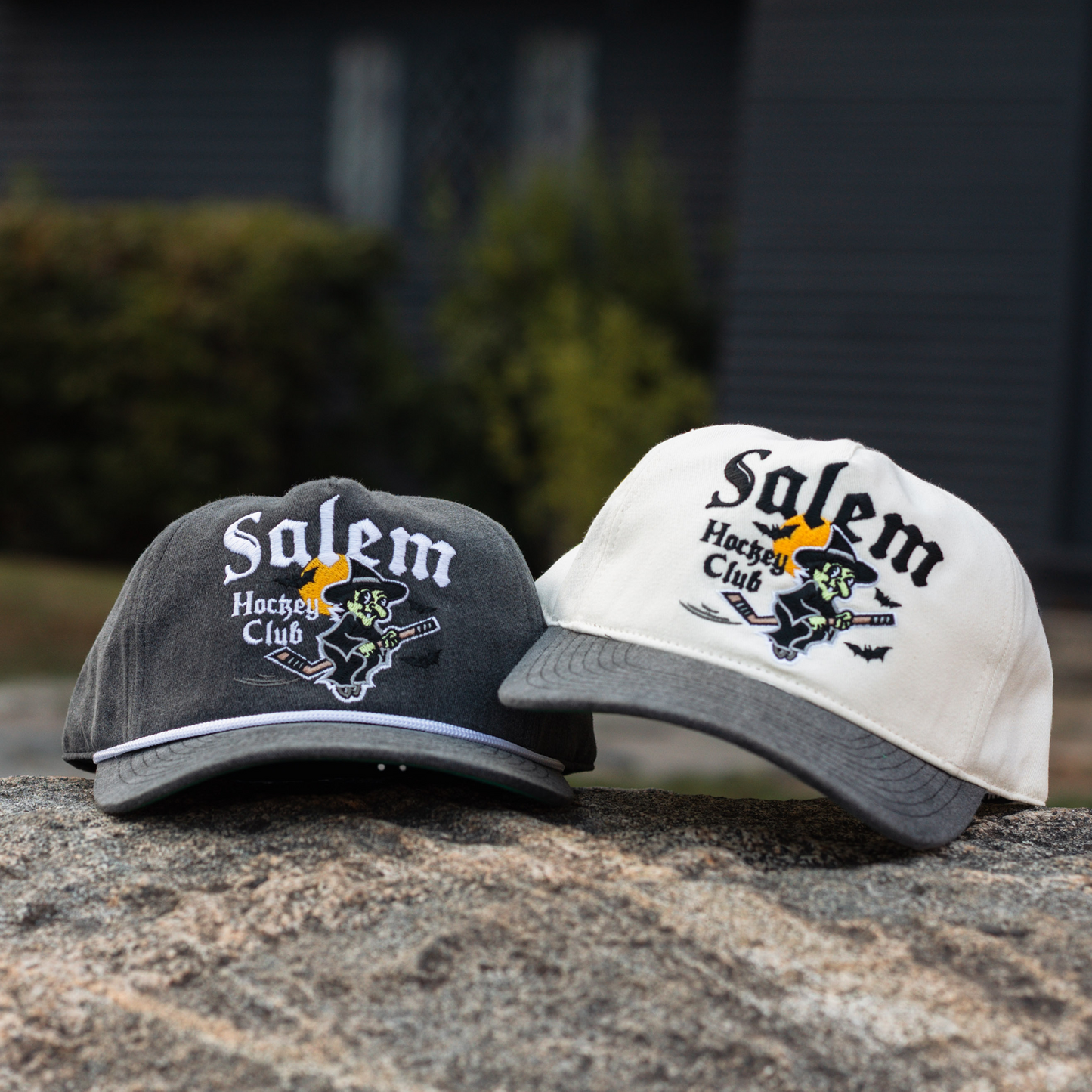 Salem Hockey Club Snapback: Cream