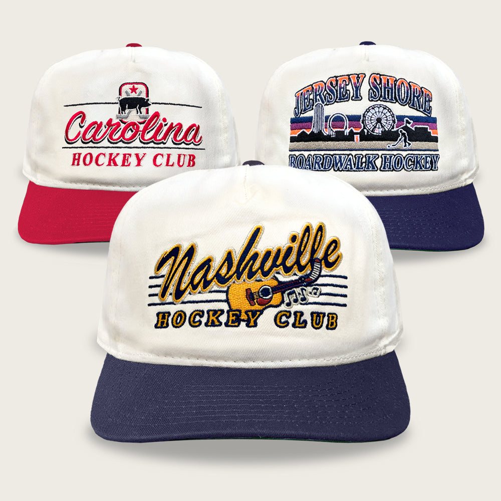 Carolina Hockey Club Snapback: Corduroy – Celly Hockey Co.