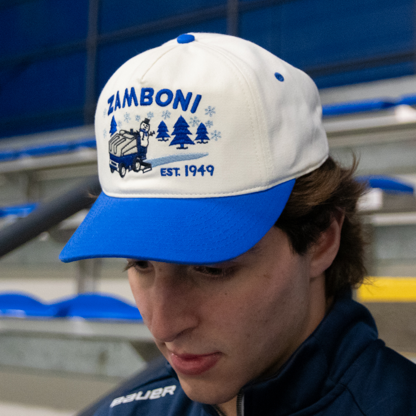 Zamboni Snapback: Cream