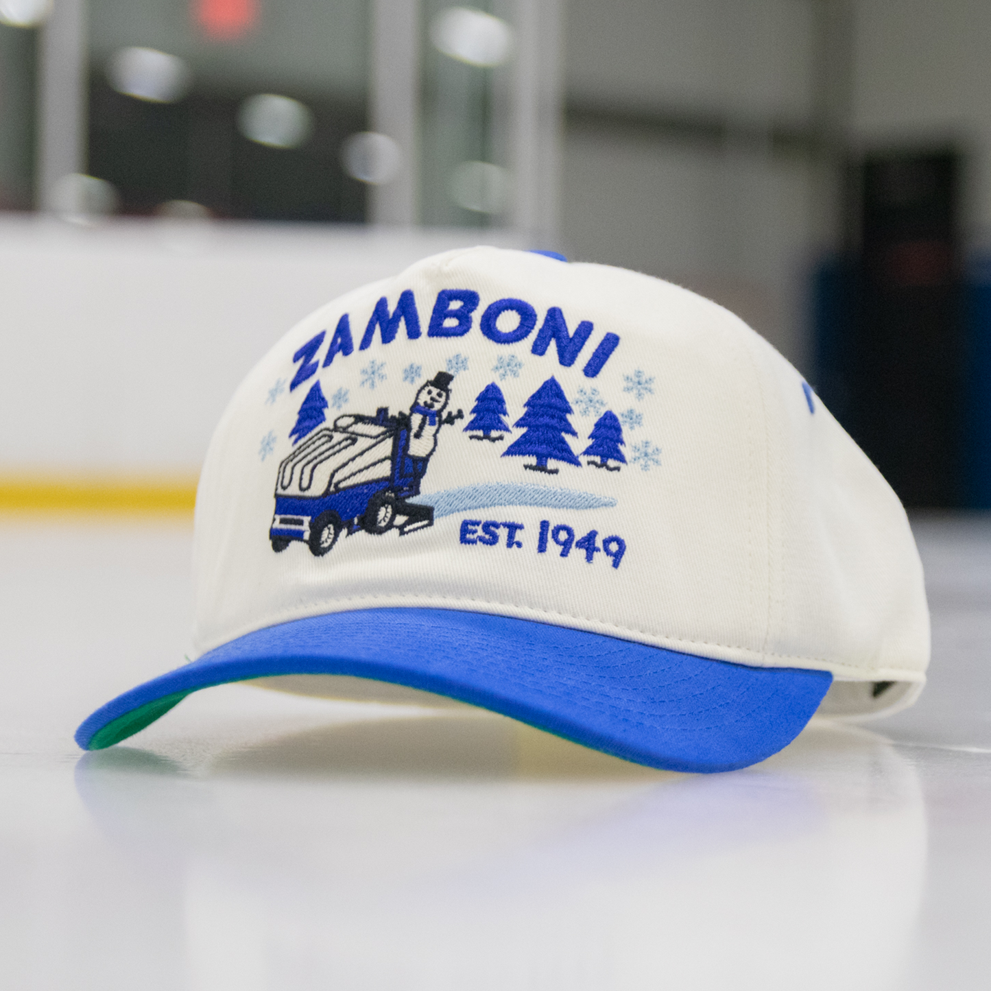 Zamboni Snapback: Cream