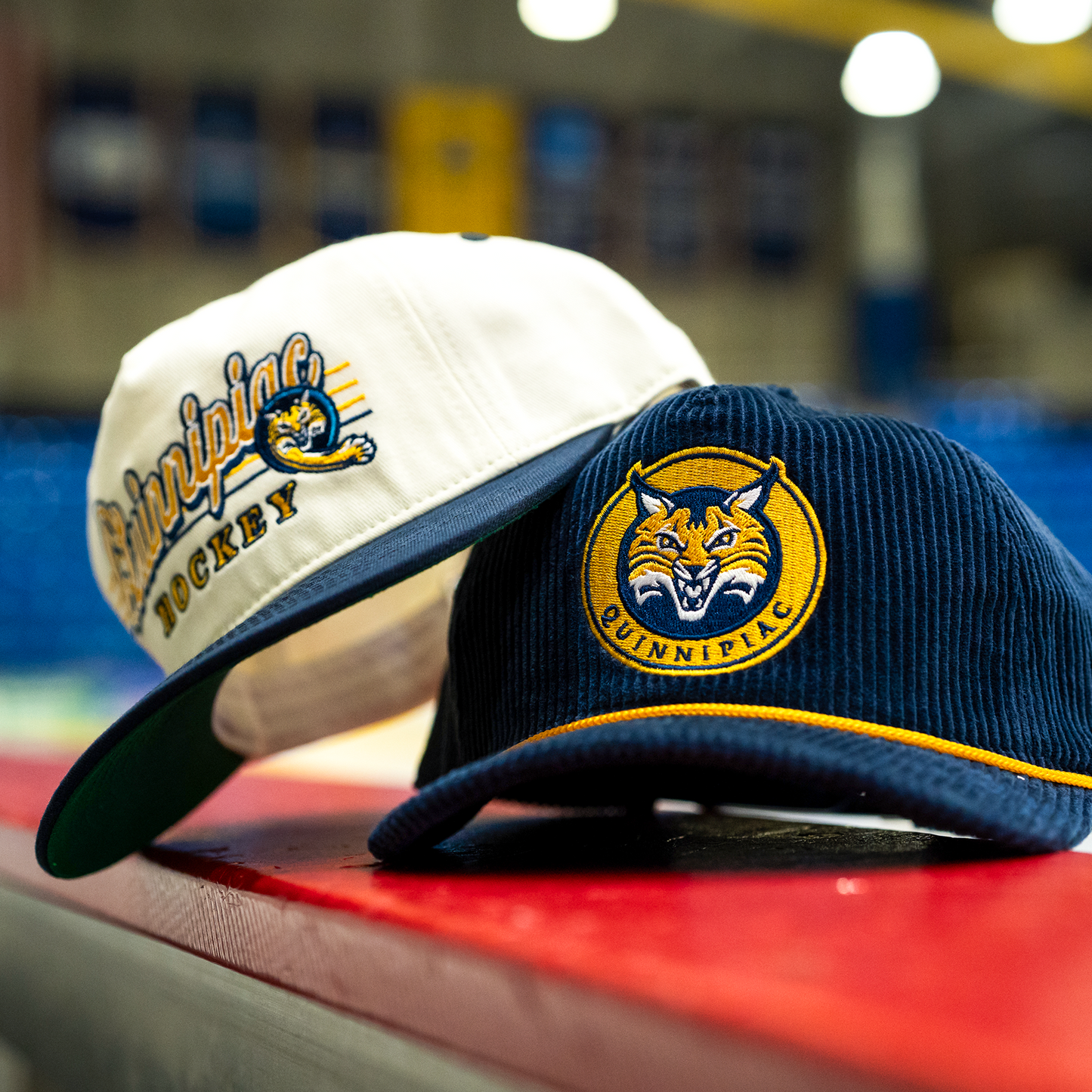 Quinnipiac Bobcats Snapback: Corduroy