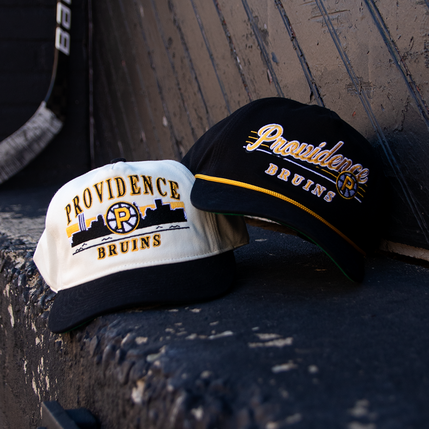 Providence Bruins Snapback: Black