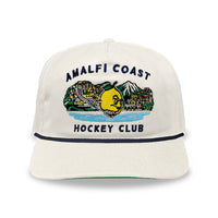 Amalfi Coast Hockey Club Snapback: Cream