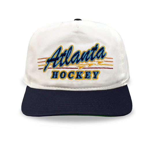 Atlanta Hockey Snapback: Cream