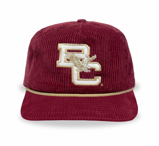 Boston College Snapback: Corduroy