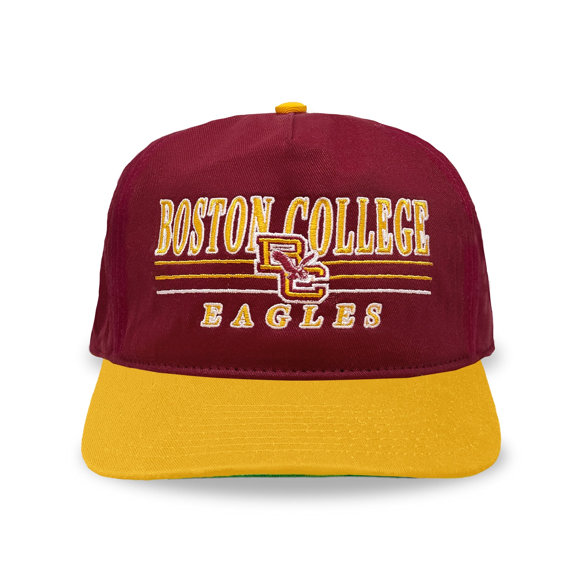 Boston College Eagles Snapback: '90s Maroon/Gold