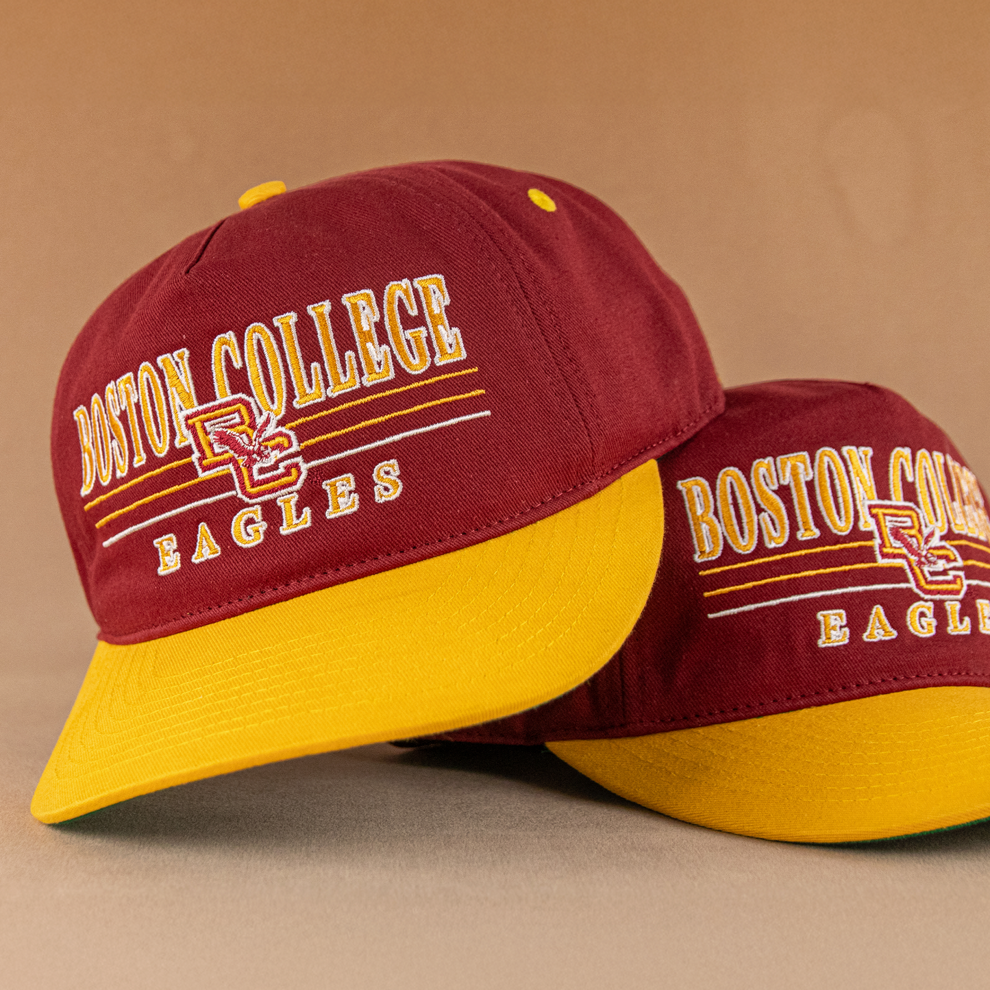 Boston College Eagles Snapback: '90s Maroon/Gold