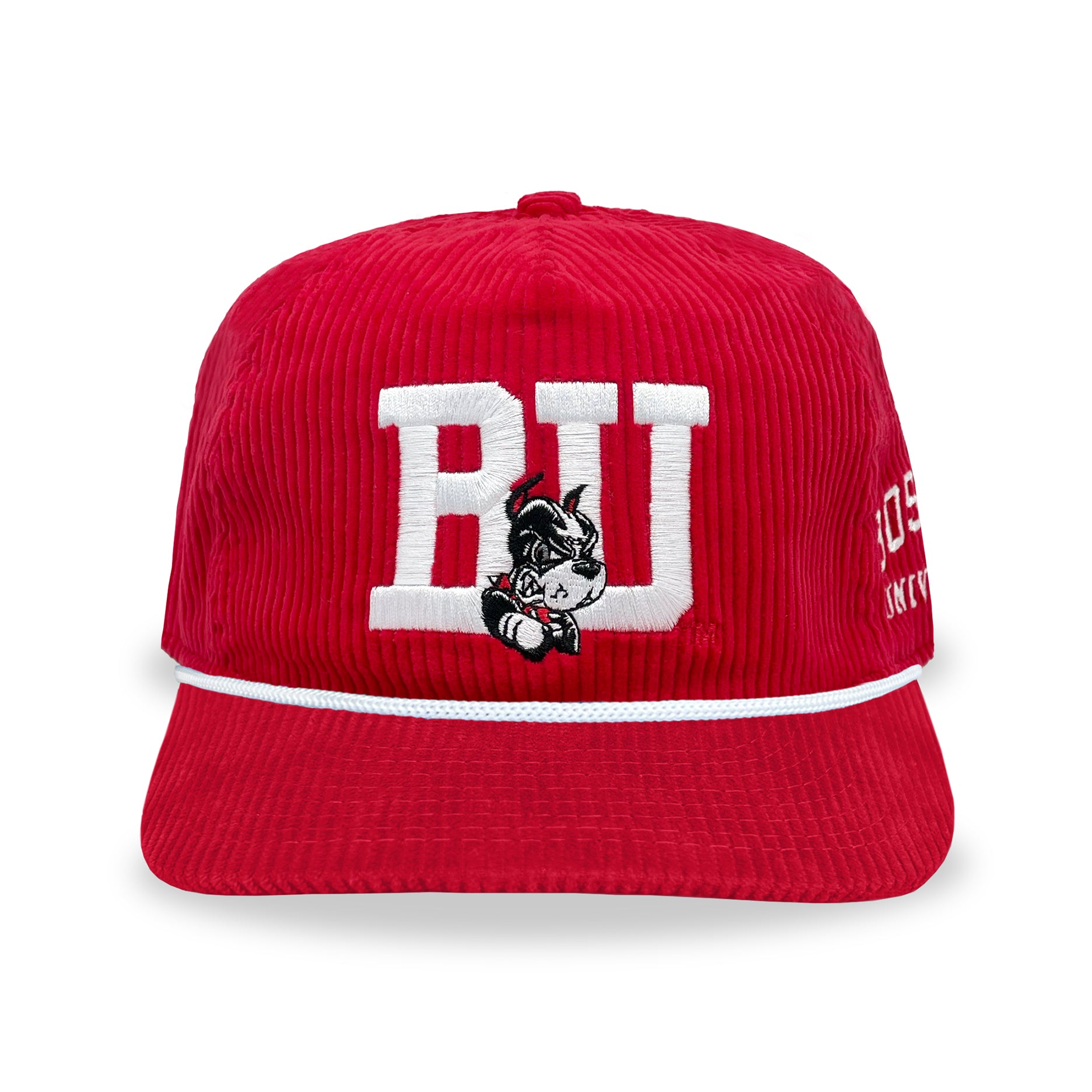 Boston University Snapback: Corduroy