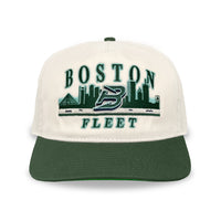 Boston Fleet Skyline Snapback: Cream