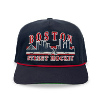 Boston Street Hockey Snapback: Navy