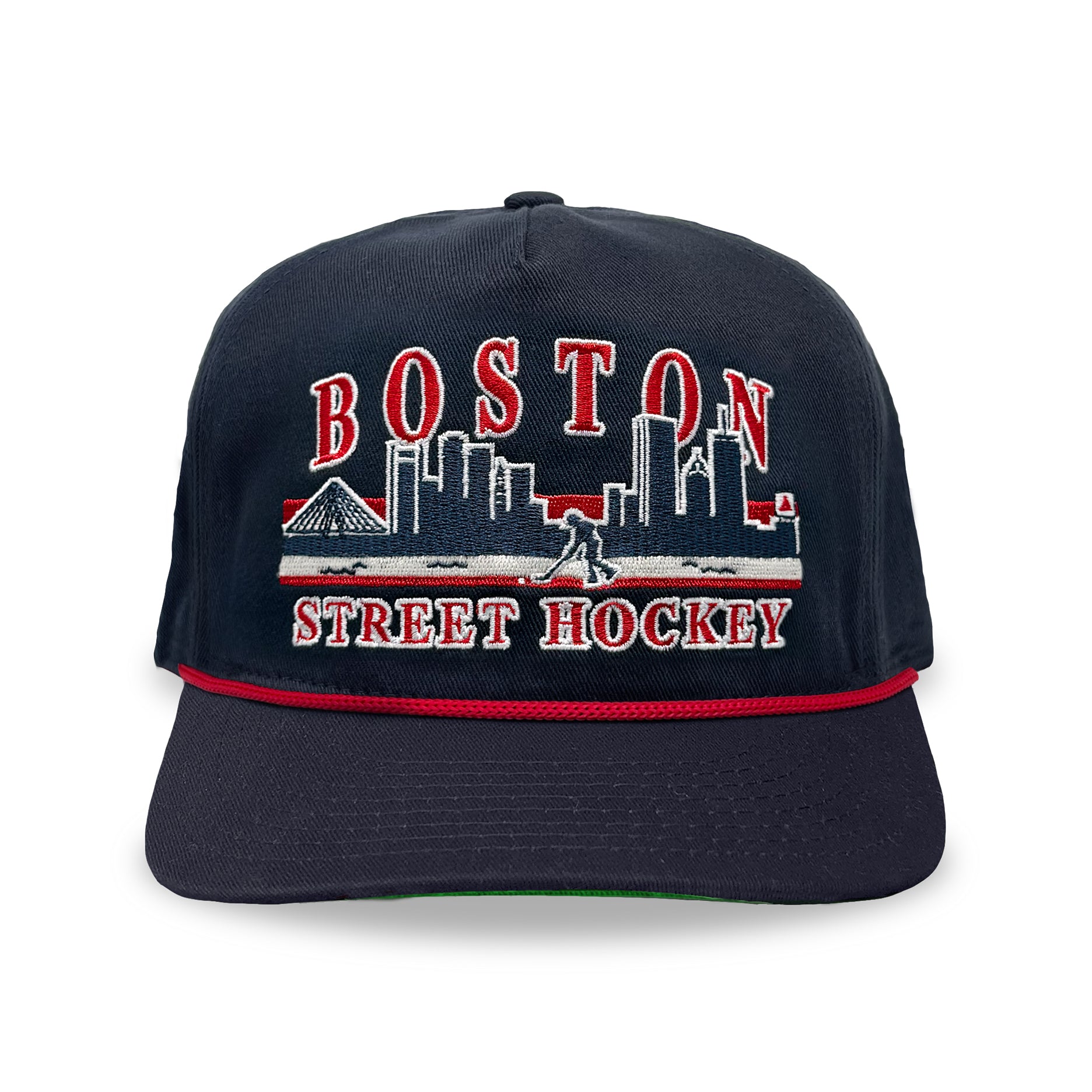 Boston Street Hockey Snapback: Navy