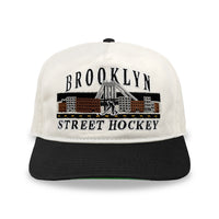 Brooklyn Street Hockey Snapback: Cream