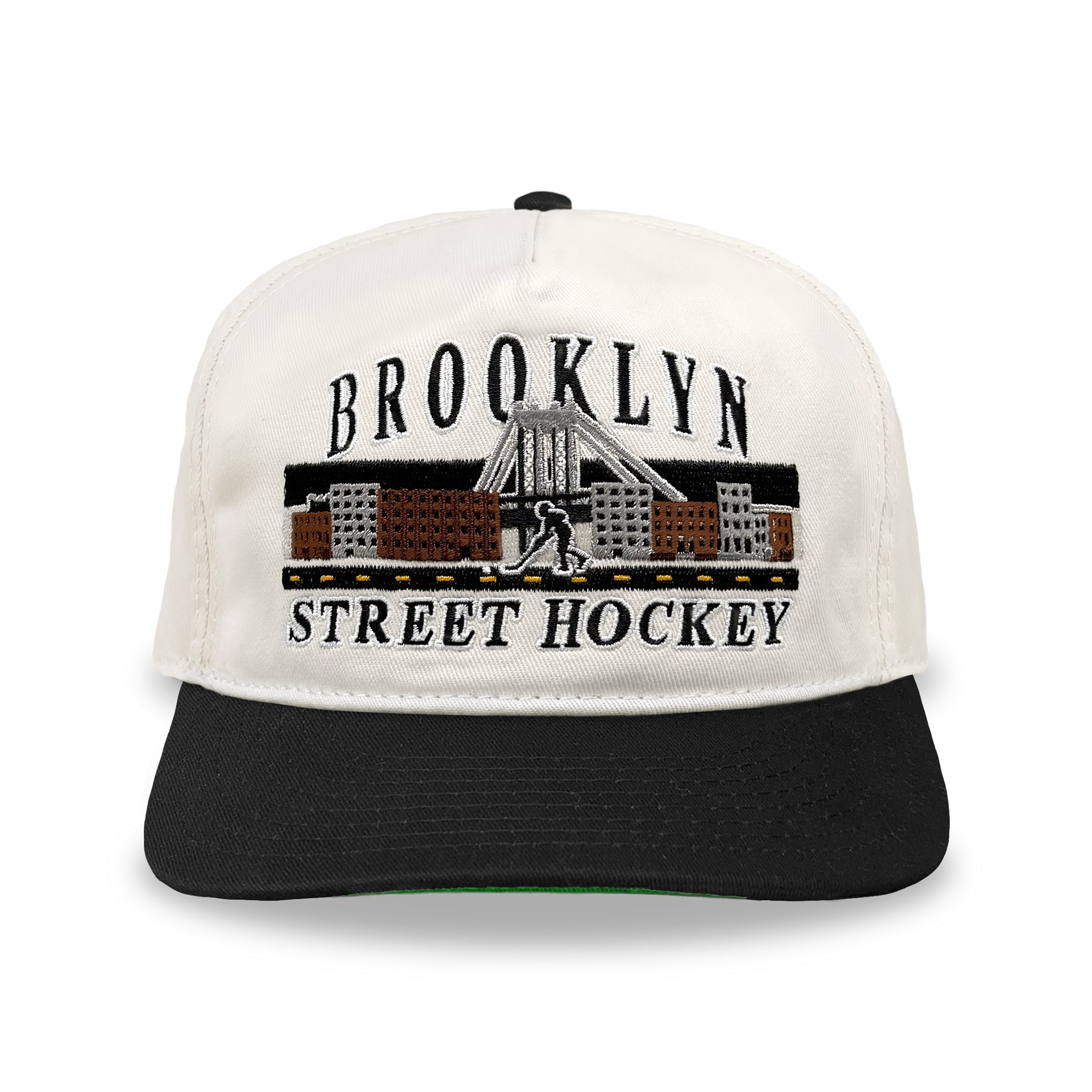 Brooklyn Street Hockey Snapback: Cream