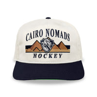Cairo Nomads Hockey Snapback: Cream