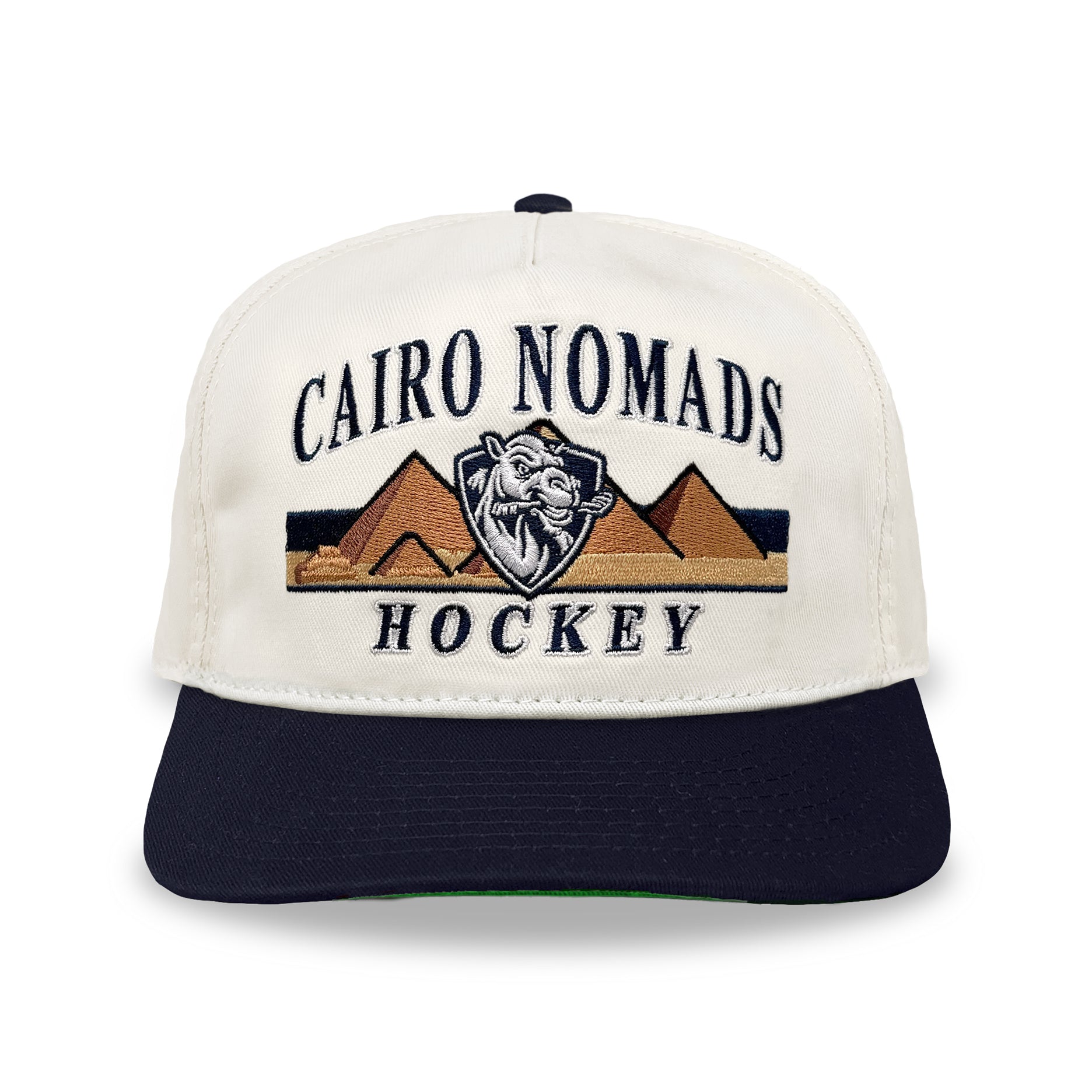 Cairo Nomads Hockey Snapback: Cream