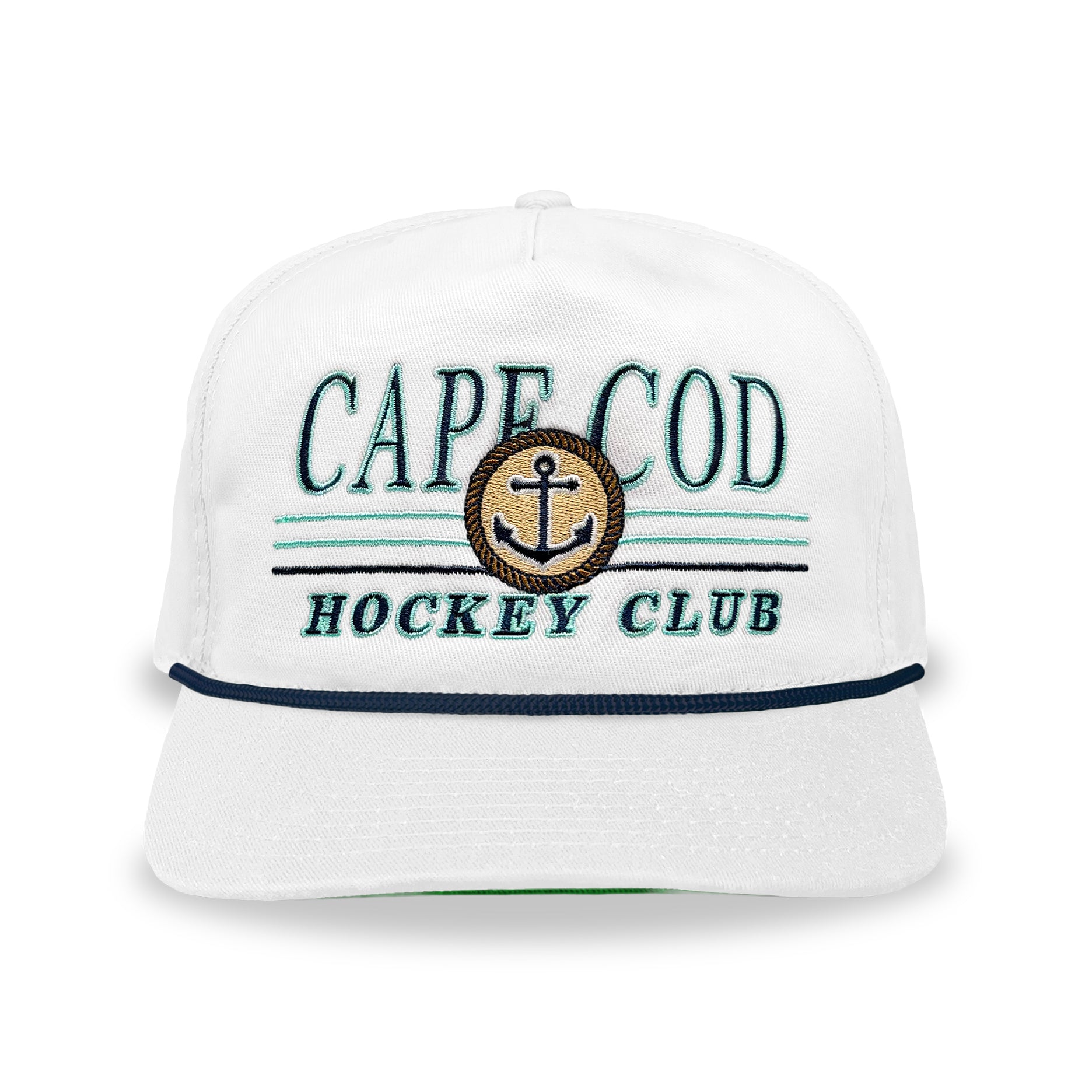 Cape Cod Hockey Club Snapback: White