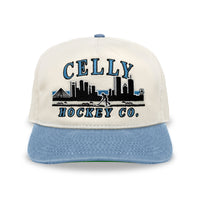 Celly Hockey Co. Snapback: Cream