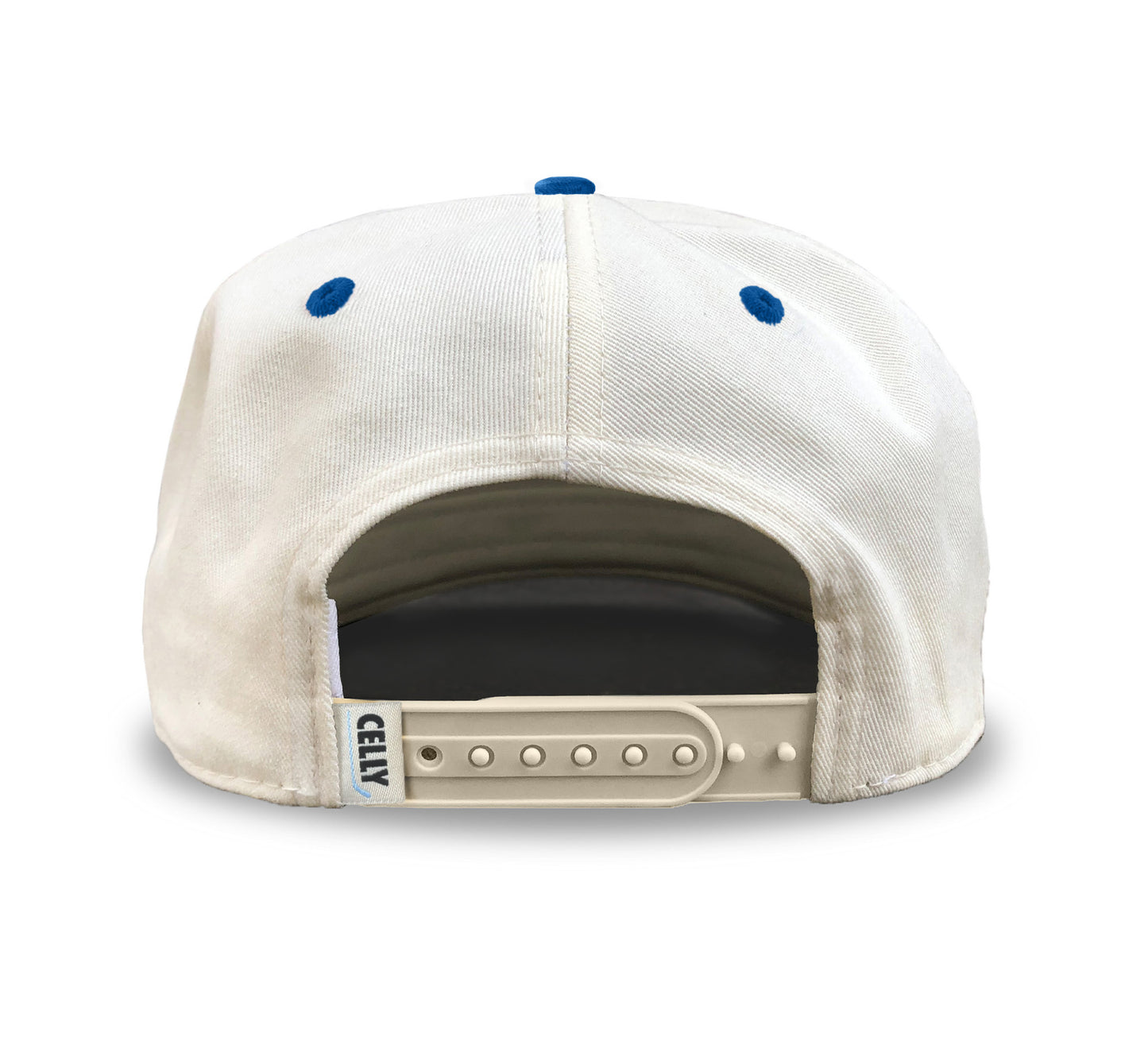 Chicago Street Hockey Snapback: Cream/Blue