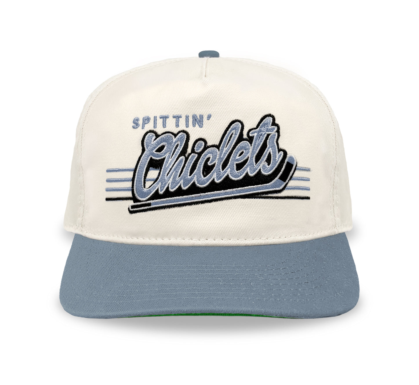 Spittin' Chiclets Snapback: Cream