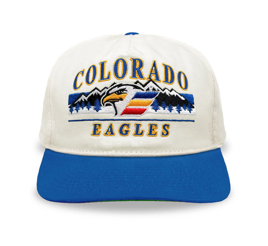 Colorado Eagles Snapback: Cream
