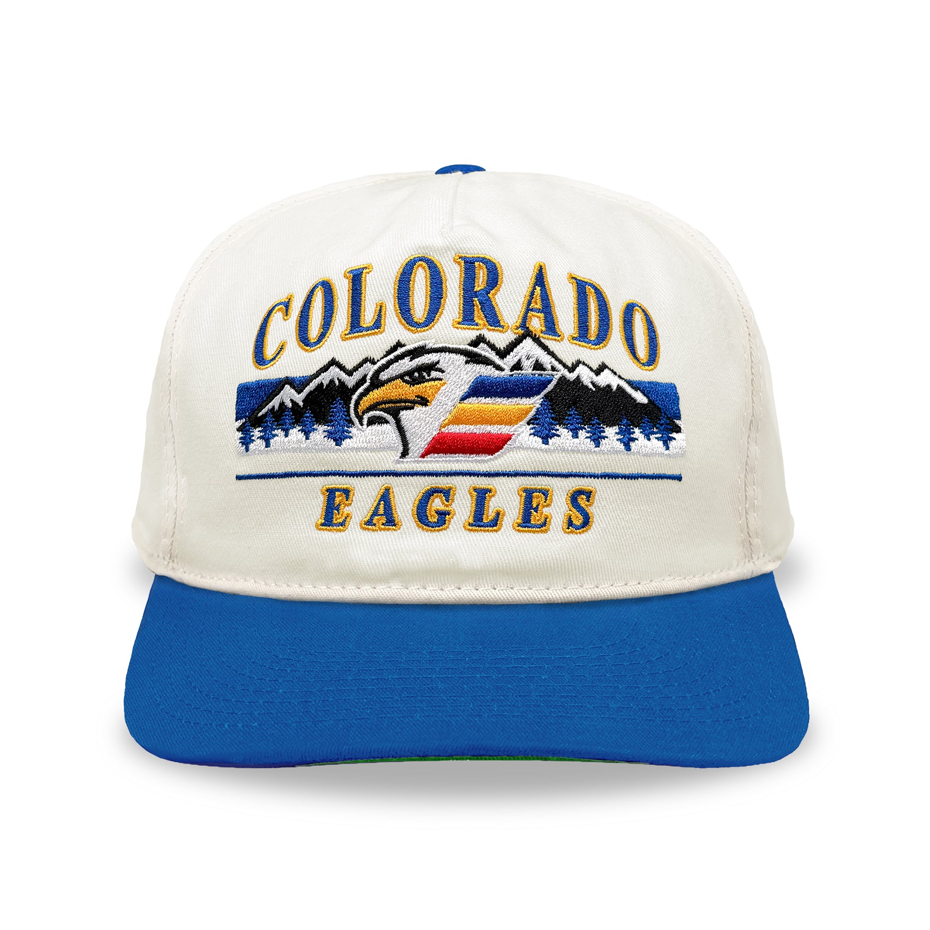 Colorado Eagles Snapback: Cream