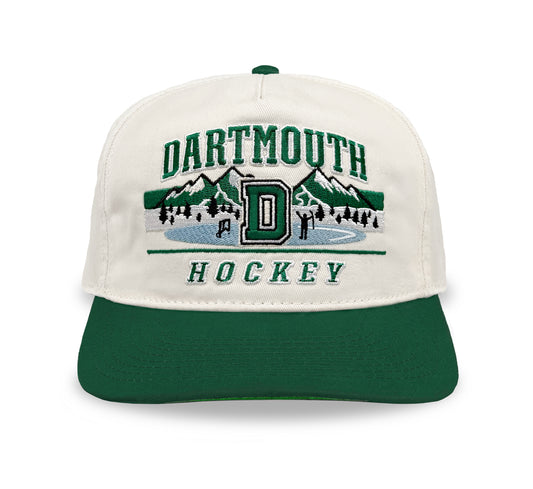 Dartmouth Hockey Snapback: Cream