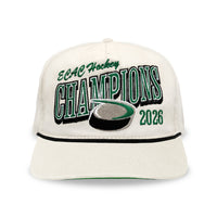 Dartmouth ECAC Champions 2026 Snapback: Cream