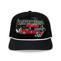 Daytona Beach Hockey Snapback: Black