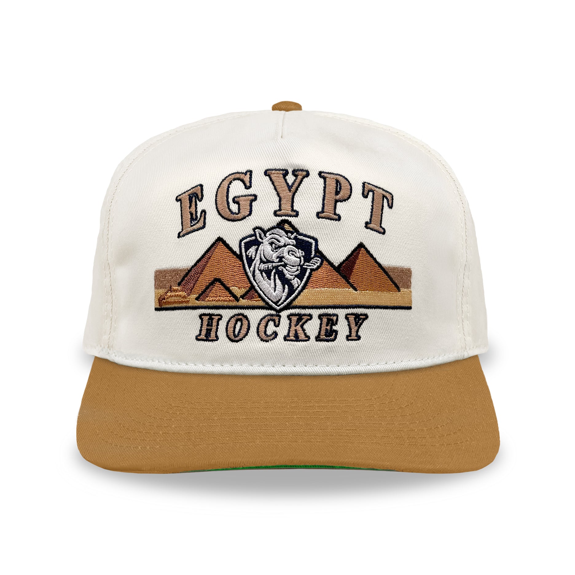 Egypt Hockey Snapback: Cream